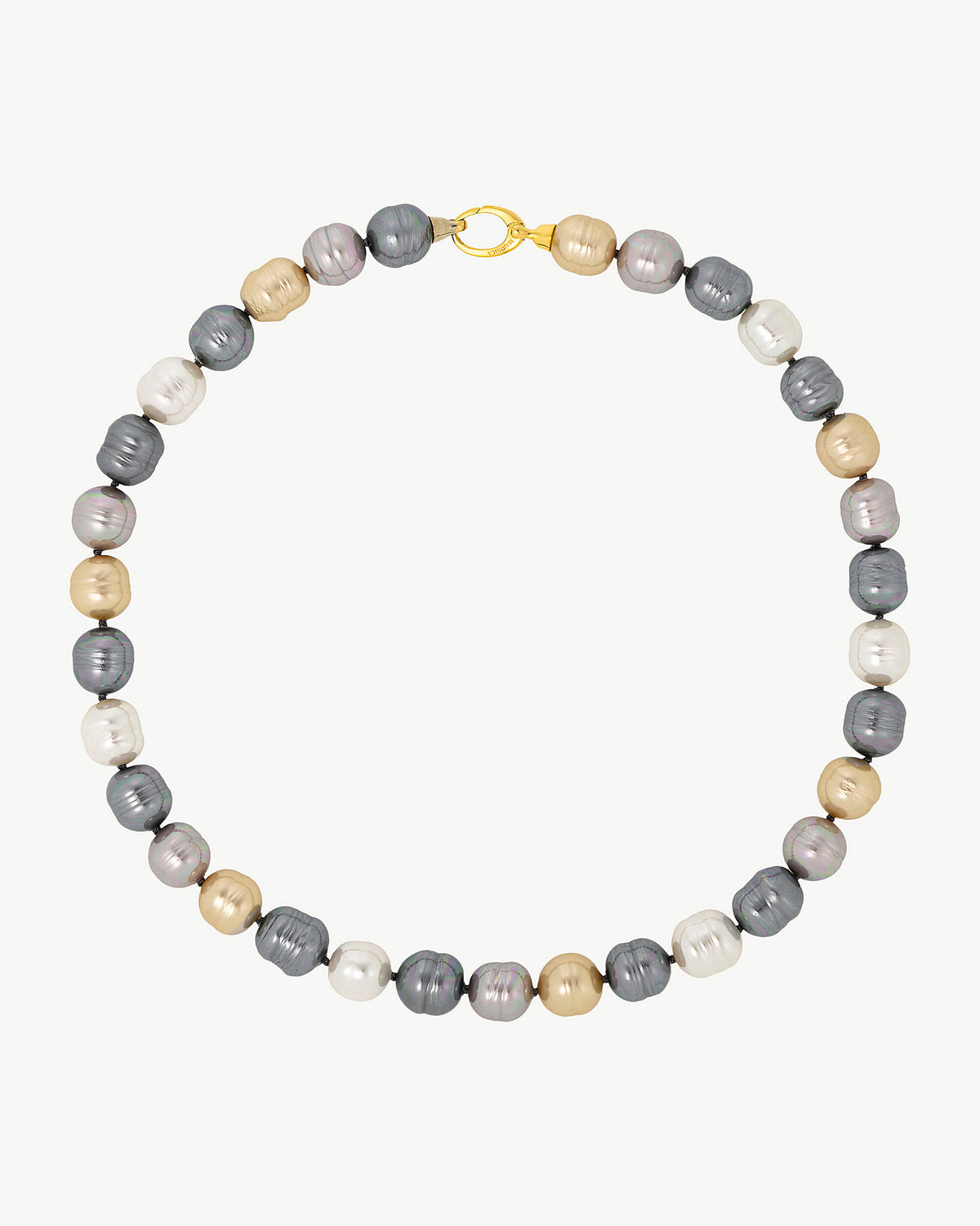 Barockperlenkette 12mm Multicolor Agora