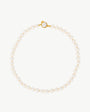 Pearls Necklace 8mm - 40cm Golden Lyra