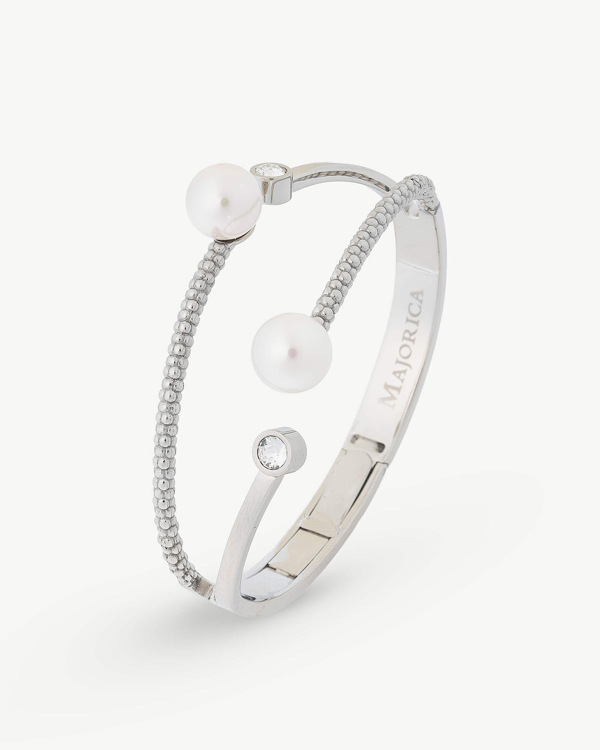 Brazalete Perla y Circonitas Planet
