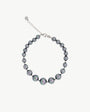 Pulsera Perlas 6-10mm Gris Lyra