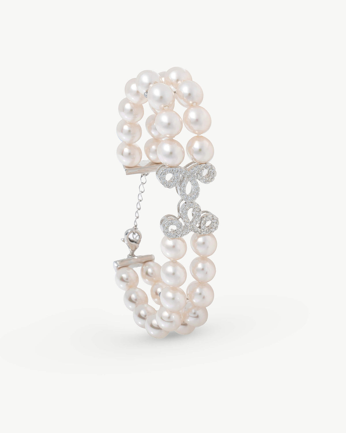 weißes Armband Carina