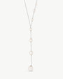 Long Pearl Pendant Necklace Ilusión
