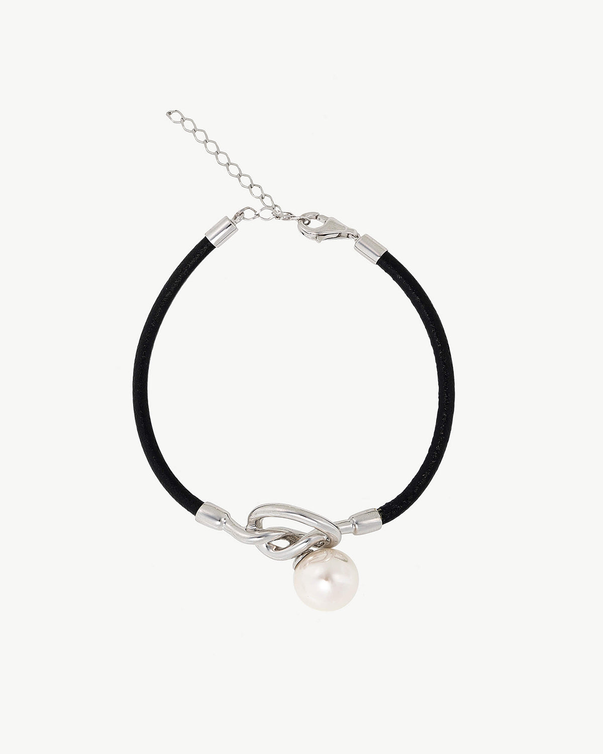 Schwarzes Perlenarmband Sicilia