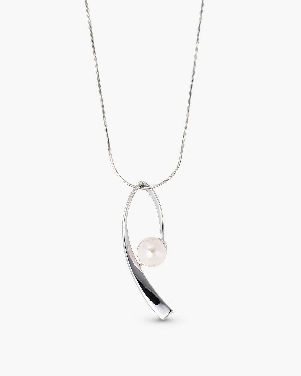 10mm Perlenanhänger mit Kette Clave al Sol