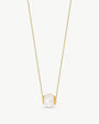 Goldenes Perlenhalsband 10 mm Nuada