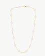 Collar Cadena y Perlas Dorado Ilusión