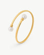 Armband mit zwei goldenen Perlen Galatea