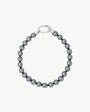 Pulsera Perlas 6mm Gris Lyra