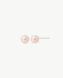 Perlenohrringe 4 mm Rosa Lyra