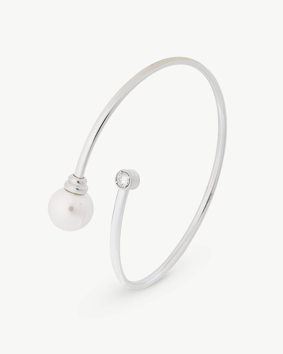 Brazalete Perla y Circonita Alina