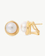 Pearl Earrings 10mm Golden Margot