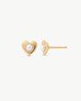 Goldene Ohrringe Pure Love