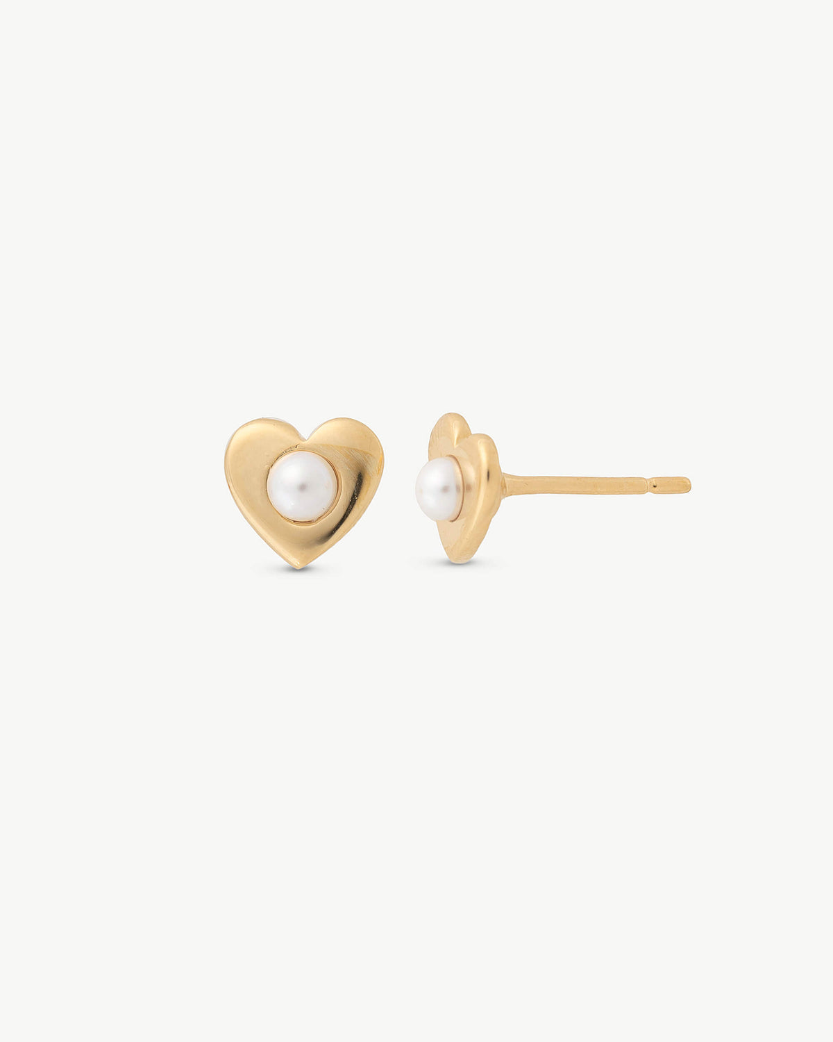 Goldene Ohrringe Pure Love