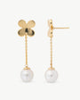 Long Pearl Earrings Ayanti