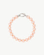 Pulsera Perlas 8mm Rosa Lyra