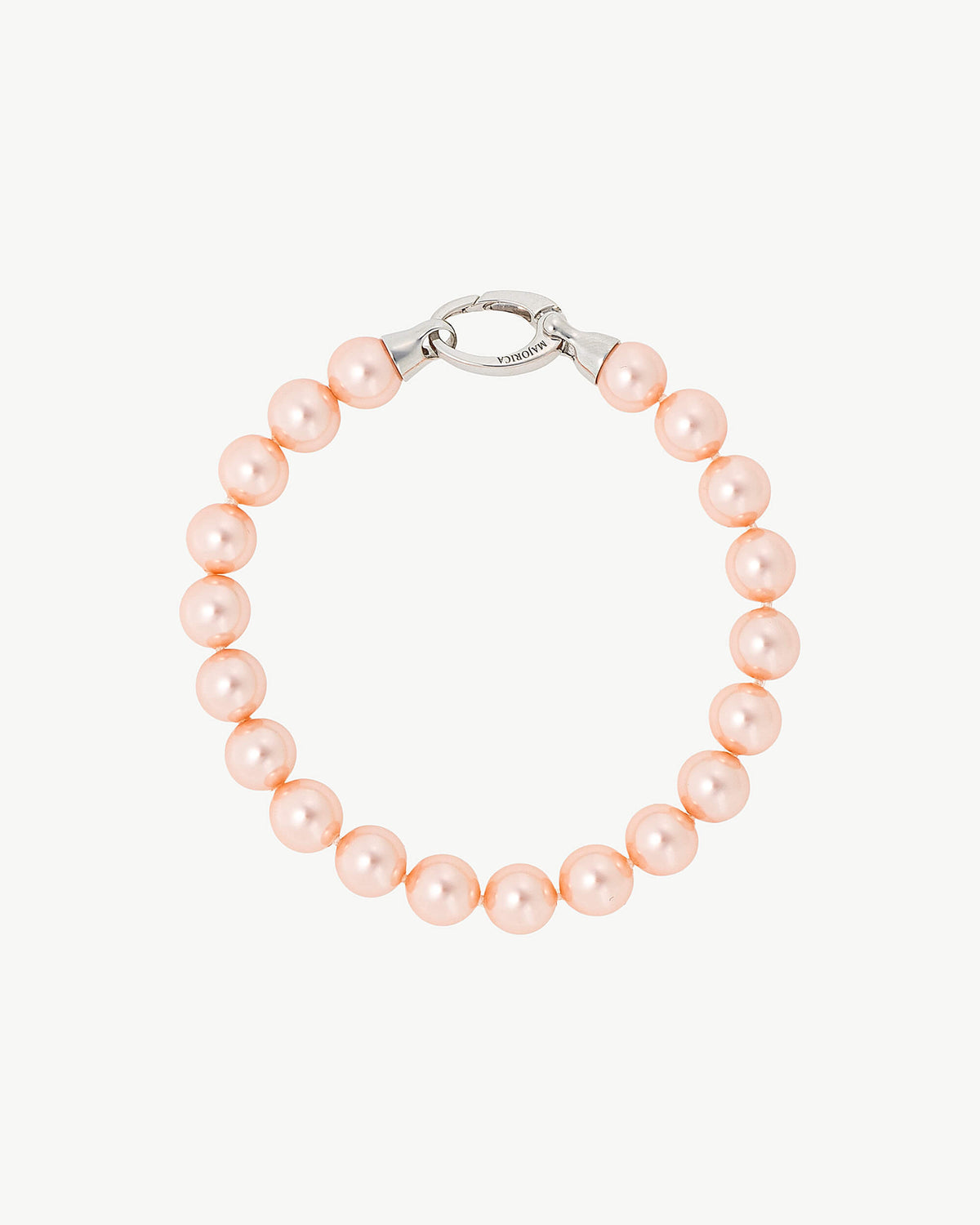 Pulsera Perlas 8mm Rosa Lyra