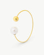 Pearl Bracelet 58mm 14mm Gold Aura