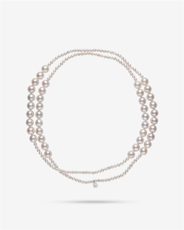 Necklace, Long double-wrap, Essence 