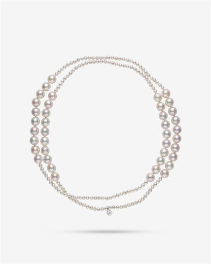 Necklace, Long double-wrap, Essence 