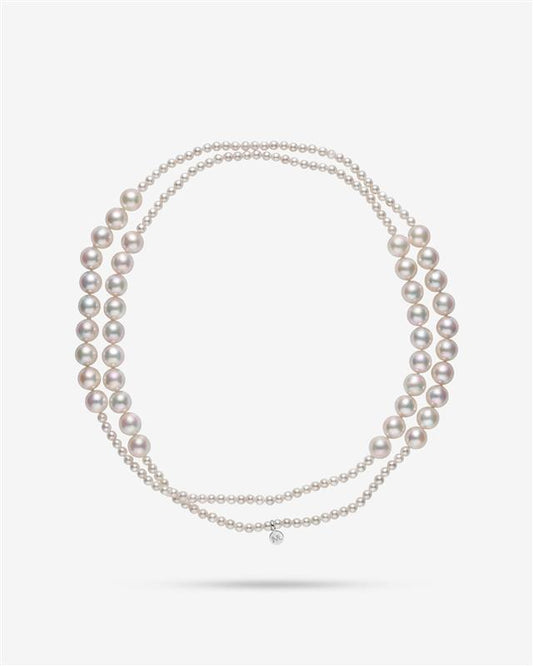 Necklace, Long double-wrap, Essence 
