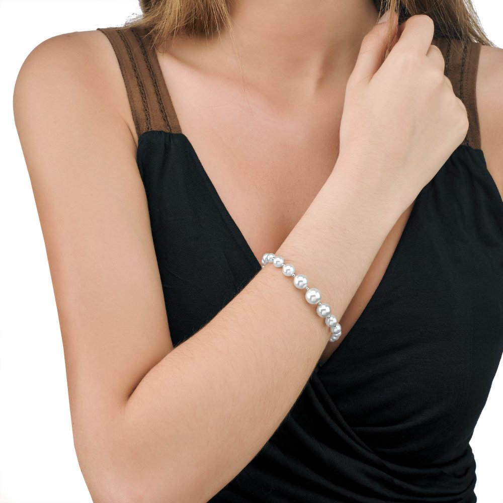 Pulsera Perlas 6-10mm Lyra