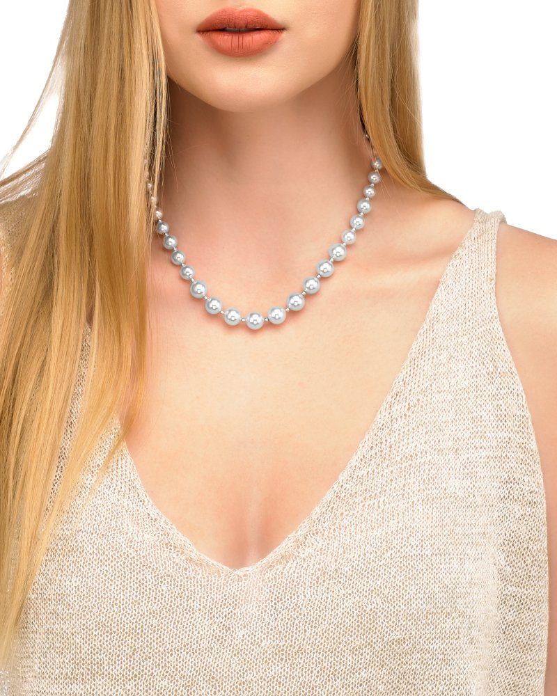 Pearl Necklace 6-10mm Degradé