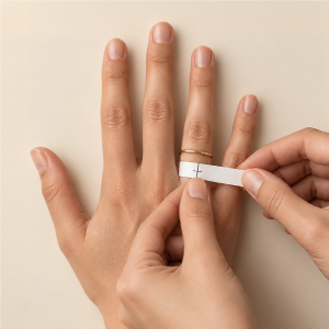 I want to measure my finger