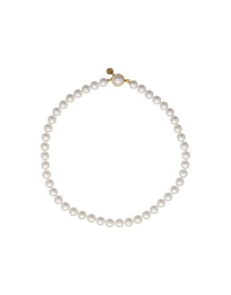 Collar de perlas blancas Lyra 8mm 40cm Majorica, Majorica white pearl necklace