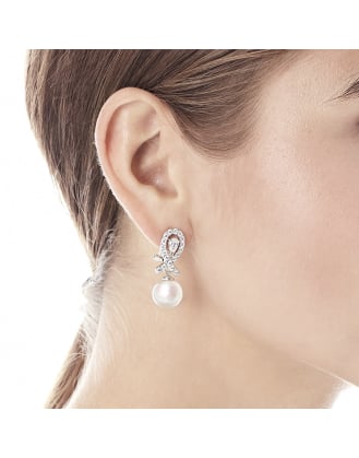 Earrings Exquisite pavé