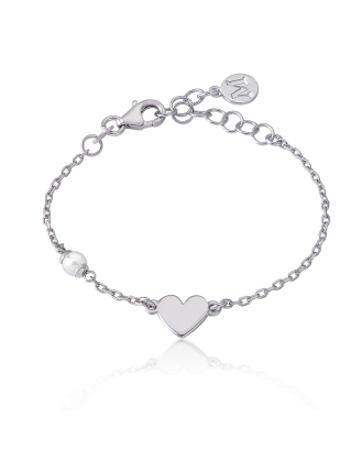Girl silver bracelet  Pure Love