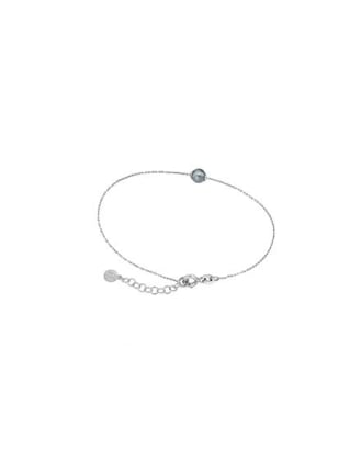 Bracelet Cies silver with gray pearl