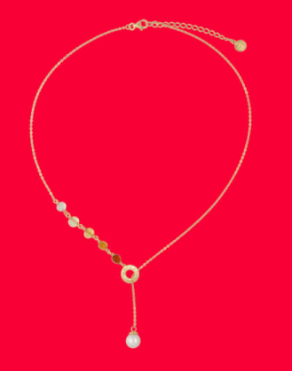 Collar corto de perlas con cristales de murano, majorica short necklace with pearl and murano glass