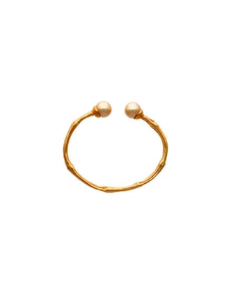 Pulsera Bambú Majorica con perlas, Majorica pearl bracelet