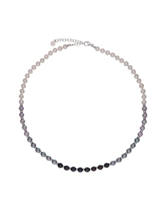Collar de perlas unisex con perlas degradé, Majorica man necklace