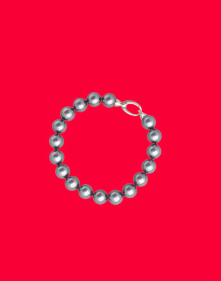 Pulsera de perlas grises, pulsera con perlas, perlas majorica, perlas grises, majorica, majorica pearls, pearl bracelet, gray pearls