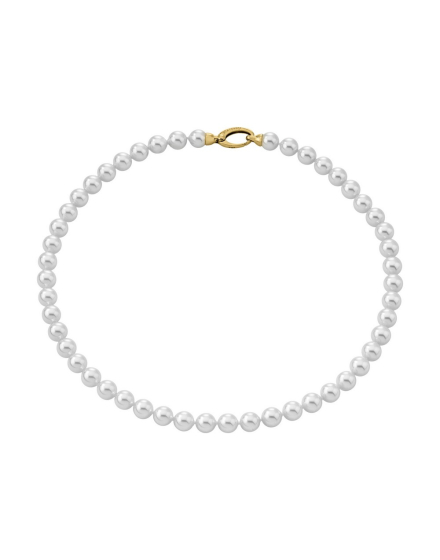 Nuestro collar de perlas Lyra está diseñado para realzar tu estilo en cualquier ocasión, desde eventos donde el glamour prevalece, hasta las aventuras más casuales y urbanas.