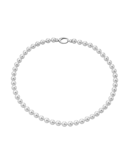 Silver necklace Lyra 8mm 45cm