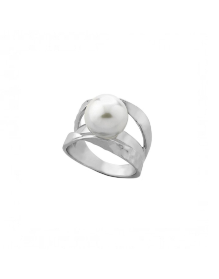 Ring Planet with 12mm white pearl