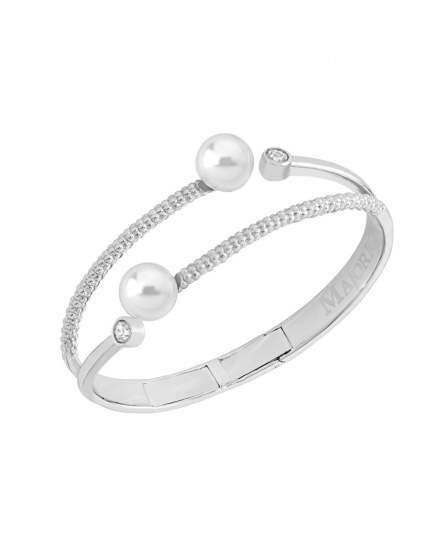 Bracelet Planet white pearls