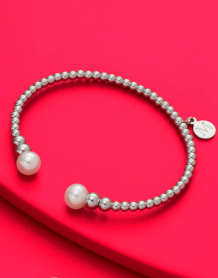 Pulsera de perlas Chara, Chara pearl bracelet