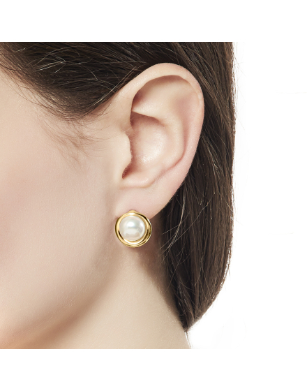 Earrings Margot gold plated