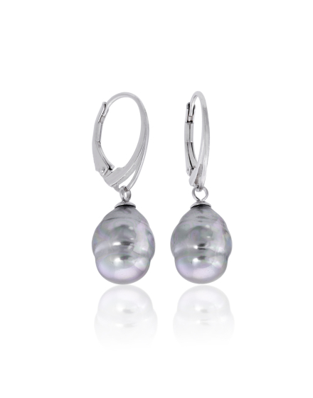 Pendientes de perlas barrocas, barroque pearl earrings