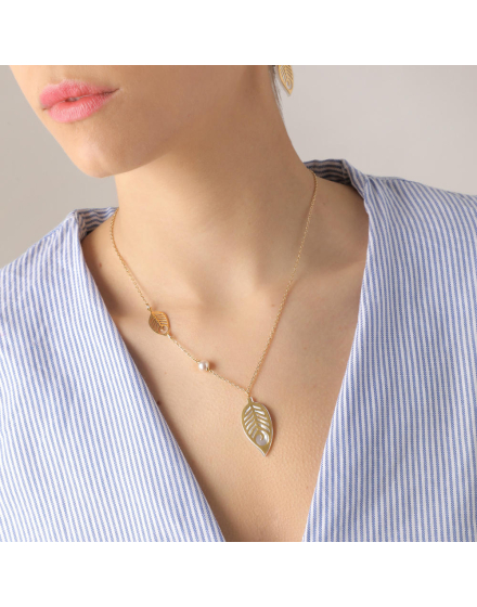 Mother-of-pearl Dafne necklace