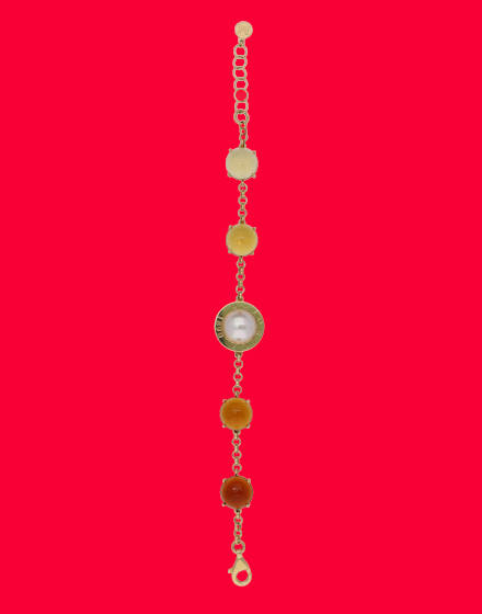 Pulsera con perla y cristal de murano, majorica perlas, majorica pearls, pearl bracelet, majorica pearl bracelet with murano glass