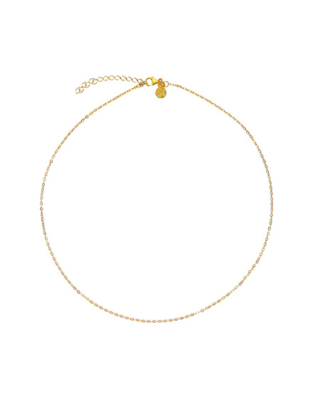 Cadena dorada Majorica, gold plated Majorica chain necklace