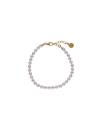 Pulsera de perlas Ballet 4mm Majorica, Majorica 4mm white pearl bracelet