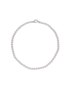 Silver necklace Lyra 7mm 45cm