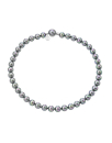 Collar de perlas plata majorica, silver pearl necklace, majorica