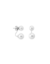 Pendientes de perlas cortos Majorica, Majorica short pearl earrings